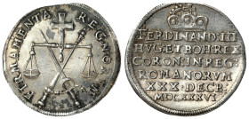 Austria
Austria, Ferdinand III. Coronation token 1636 

Żeton upamiętniający koronację w Regensburgu Ferdynand III na na Świętego Cesarza Rzymskieg...