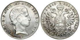 Austria
Austria. Ferdinand I (18351848). Thaler 1842 A, Vienna 

Poprawiane, gładzone tło.&nbsp;

Details: 27,84 g Ag 
Condition: 4 (F) 
Litera...