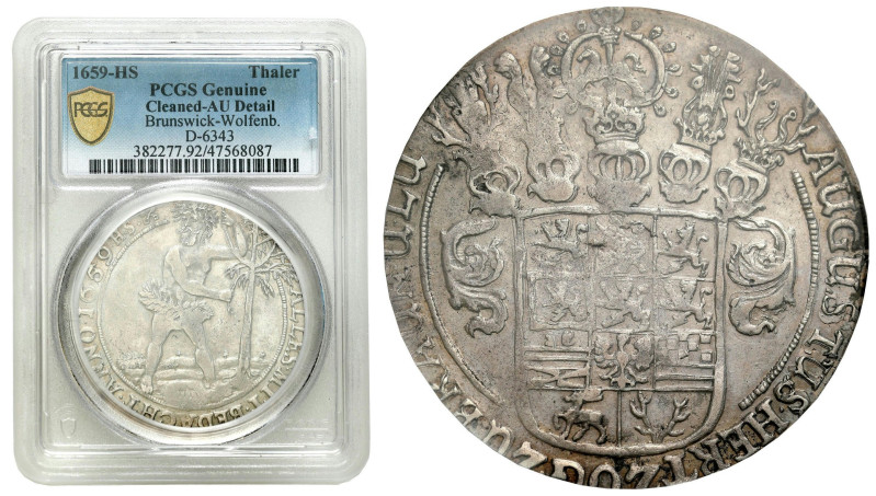 Germany
Germany, Brunswick-Wolfenbttel. Augustus the Younger (16351666). Thaler...