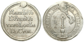 Germany
Germany, Nrnberg. Silver Ducat (Dukaten) die pattern (1717) - Commemoration of the 200th anniversary of the Reformation 

Połysk w tle.&nbs...