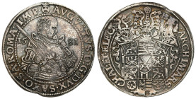 Germany
Germany, Saxony. Augustus (15531586). Thaler (Thaler) 1581 HB, Dresden 
AW: Popiersie z mieczem w prawo, po bokach data 15-81 i napis w otok...