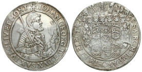 Germany
Germany, Saxony. Johan Georg I (16151656). Thaler (Thaler) 1620, Dresden 

Ślad po zawieszce, moneta czyszczona.

Details: 28,69 g Ag 
C...