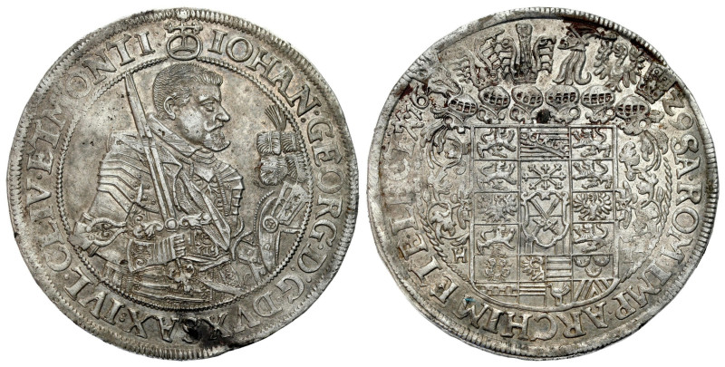 Germany
Germany, Saxony. Johann Georg. Thaler (Thaler) 1629, Dresden 

Talar ...