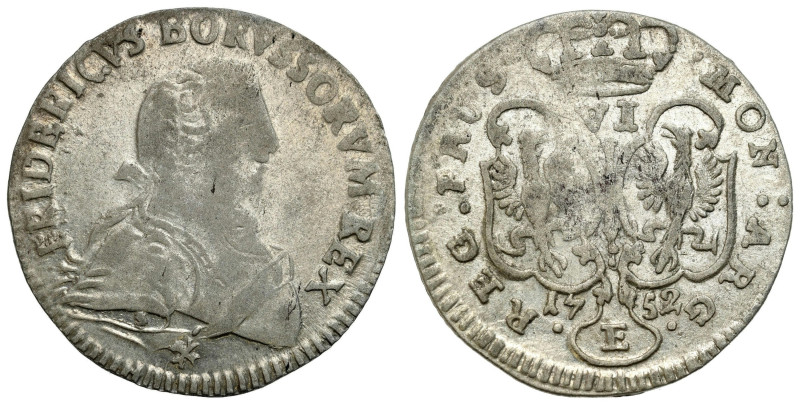 Germany
Germany, Prussia. Frederick II (17401786). Szstak 1752 E, Knigsberg 
...