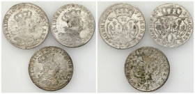 Germany
Germany, Prussia. Frederick II (17401786). Six-piece 1755 B, 2 x 1757 C, set of 3 

Resztki połysku w tle. Różne mennice.&nbsp;

Details:...