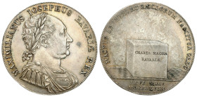 Germany
Germany, Bavaria. Thaler (1818 Constitution) - NICE 

Bardzo ładnie zachowany XIX wieczny talar wybity na rocznicę konstytucji.&nbsp;Koloro...