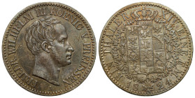 Germany
Germany, Prussia. Frederick William III (1797-1840). Thaler (1824 A), Berlin 

Kolorowa patyna, ślad po zawieszce na godzinie 12.

Detail...