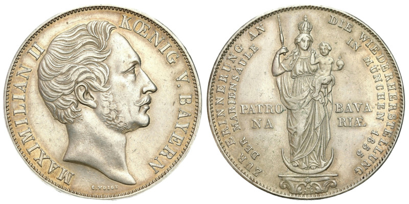 Germany
Germany, Bavaria. Maximilian II Joseph (1848-1864). Thaler (Thaler) 185...