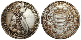 Hungary/Transylvania
Transylvania. Sigismund Bthory (1581-1602). Thaler (Thaler) 1590 
AW: Popiersie, wokół napis
RW: Tarcza herbowa, wokół napis
...