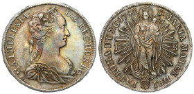 Hungary/Transylvania
Hungary. Maria Theresa (17401780), Thaler 1742, Kremnica 

Poprawiane tło.

Details: 28,65 g Ag 
Condition: 3 (VF) 
Litera...