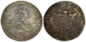Hungary/Transylvania
Hungary. Charles VI (17111740). 1/4 Thaler 1738 N-B, Nagybanya 

Dużo połysku, patyna.&nbsp;Naturalne wygięcie krążka, moneta ...