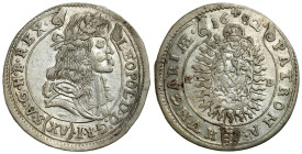 Hungary/Transylvania
Hungary, Leopold I (1658-1705), 15 kreuzer 1682 KB, Kremnica 

Dużo połysku.&nbsp;Moneta z walcarki.&nbsp;

Details: 6,17 g ...
