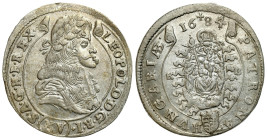 Hungary/Transylvania
Hungary, Leopold I. 15 kreuzer 1684 KB, Kremnica 

Bardzo ładnie zachowany egzemplarz z połyskiem menniczym.

Details: 6,13 ...