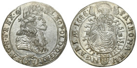 Hungary/Transylvania
Hungary, Leopold I (16581705). 15 kreuzer 1686 KB, Kremnica 

Bardzo ładnie zachowane z wyraźnym blaskiem menniczym.

Detail...