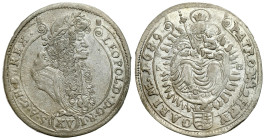 Hungary/Transylvania
Hungary, Leopold I (16581705). 15 kreuzer 1689 KB, Kremnica 

Bardzo ładnie zachowane z wyraźnym blaskiem menniczym.

Detail...