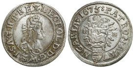 Hungary/Transylvania
Hungary, Leopold I, 3 kreuzer 1675 KB, Kremnica 

Bardzo ładnie zachowany egzemplarz, delikatna patyna i mocny połysk.&nbsp;
...
