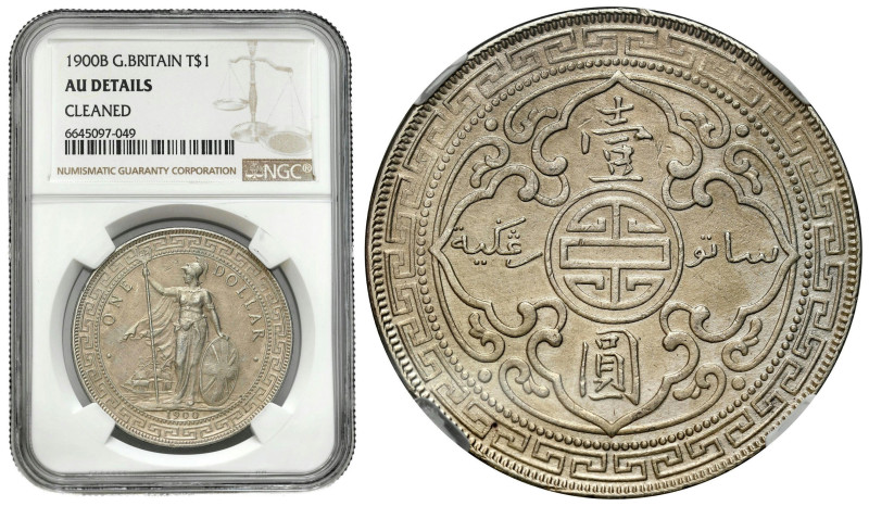 Great Britain /England
Great Britain, East Asia. 1 dollar 1900/B, Bombay commod...