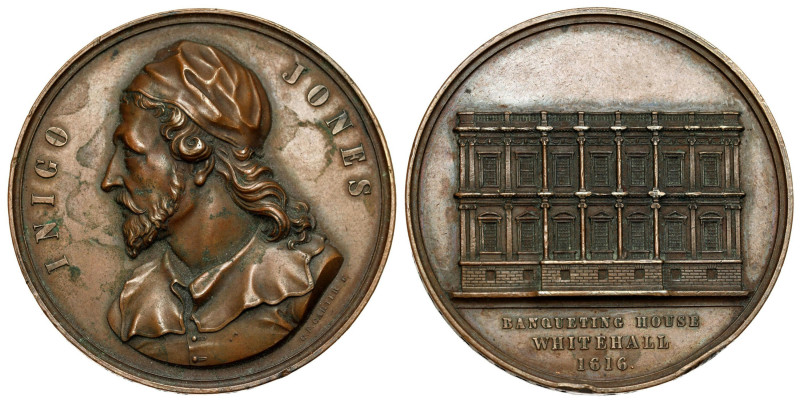 Great Britain /England
Great Britain. Medal 1849 - Inigo Jones (1573-1652) 

...