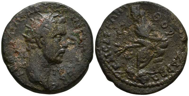 CILICIA. Anazarbus. Antoninus Pius (138-161 AD)
AE Bronze (22.4mm 7.98g)
Obv: ...