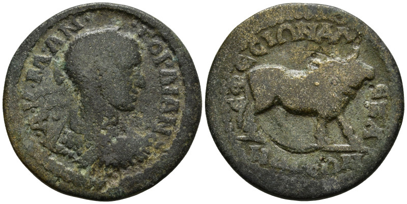 IONIA. Ephesos. Gordian III (238-244 AD)
AE Bronze (22.5mm 4.9g)
Obv: Α Κ Μ ΑΝ...