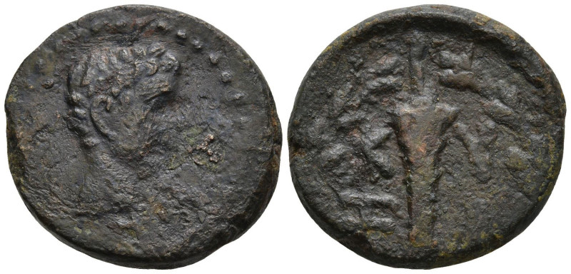 MYSIA. Kyzikos. Augustus (27 BC-14 AD)
AE Bronze (17mm 3.58g)
Obv: Bare head r...