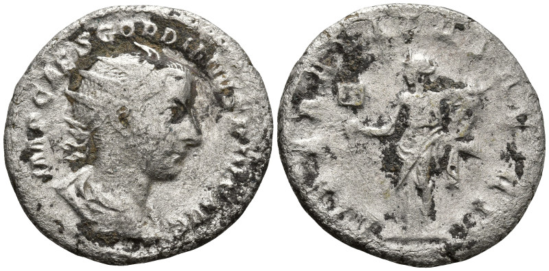 Gordian III (238-244 AD). Rome
AR Antoninianus (21.9mm 3.62g)