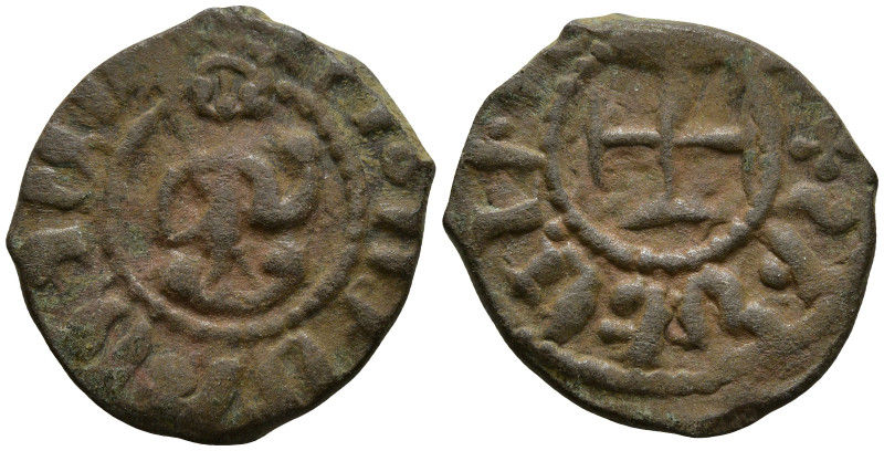 ARMENIA. Hetoum II (1289-1293, 1295-1296, and 1301-1305 AD)
AE Kardez (20.7mm 3...