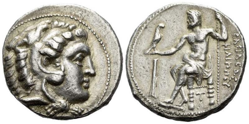 Cyprus, Nikokreon, circa 331-310 Salamis Tetradrachm, In the name of Philip III ...