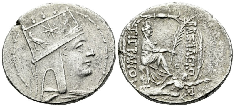 Armenia, Tigranes II 'the Great', 95-56 BC Tigranocerta Tetradrachm circa 80-68,...