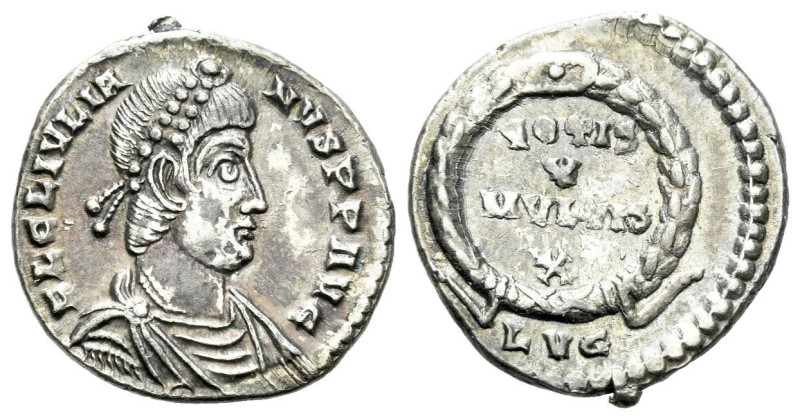 Julian II, 360-363 Siliqua Lugdunum circa 360-363, AR 17.00 mm., 2.19 g.
Pearl-...