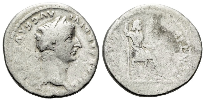 Tiberius, 14-37 Denarius Lugdunum circa 14-37, AR 18.00 mm., 3.67 g.
Laureate h...