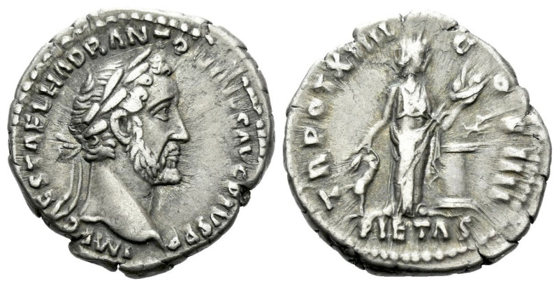 Antoninus Pius, 138-161 Denarius Rome 150-151, AR 20.00 mm., 3.33 g.
Laureate h...