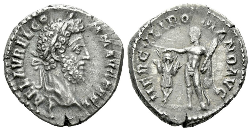 Commodus, 177-192 Denarius Rome circa 192, AR 117.00 mm., 2.99 g.
Laureate head...