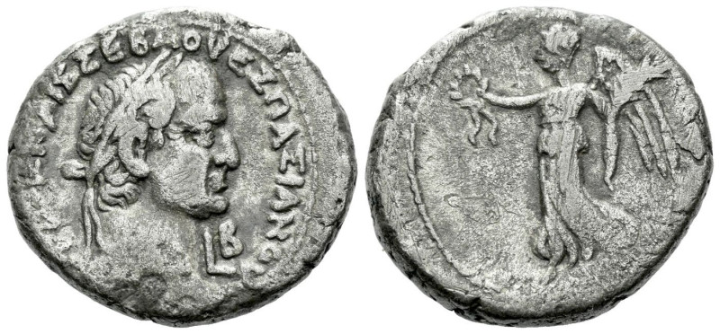 Egypt, Alexandria Vespasian, 69-79 Tetradrachm circa 69-70 (year 2),, billon 26....