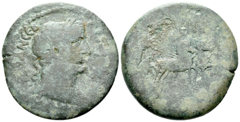 Egypt, Alexandria Trajan, 98-117 Drachm circa 108-109 (year 12), Æ 33.90 mm., 20...