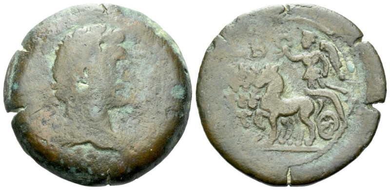 Egypt, Alexandria Antoninus Pius, 138-161 Diobol circa 138-139 (year 2), Æ 28.80...