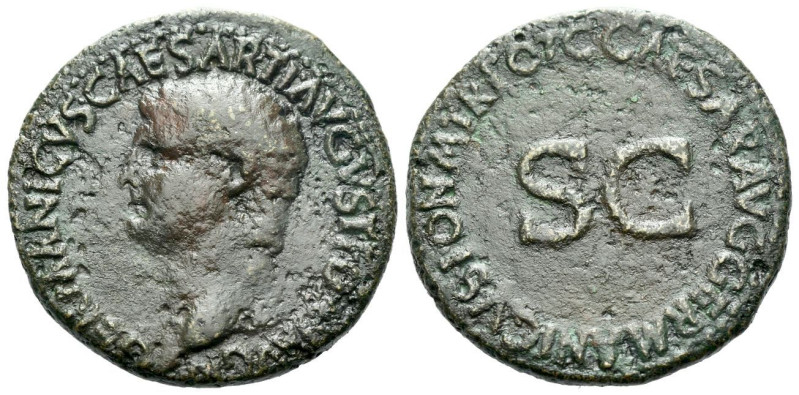 Germanicus, father of Gaius As Rome circa 37-41, Æ 28.00 mm., 10.09 g.
Bare hea...