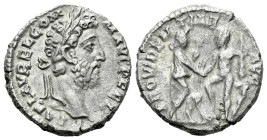 Commodus, 177-192 Denarius Rome 191-192, AR 17.00 mm., 3.02 g.
Laureate head r. Rev. PROVIDENTIAE AVG Commodus, as Hercules, standing front, head to ...