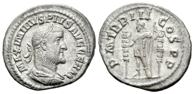 Maximinus I, 235-238 Denarius Rome 237, AR 19.00 mm., 2.98 g.
Laureate, draped ...