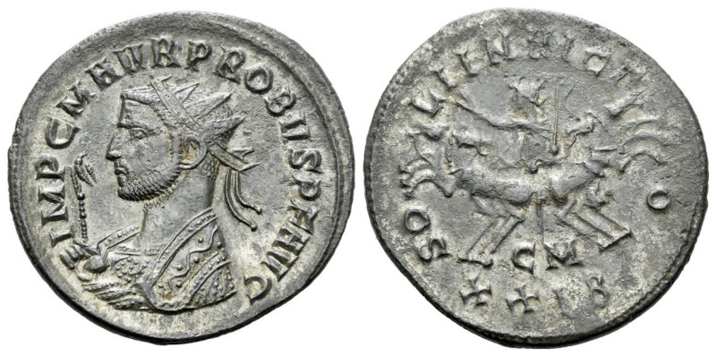 Probus, 276-282 Antoninianus Cyzicus 276-282, billon 23.00 mm., 3.85 g.
Radiate...