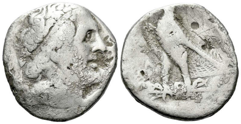 The Ptolemies, Ptolemy II Philadelphos, 285-246 Tetradrachm circa 285-246, AR 26...