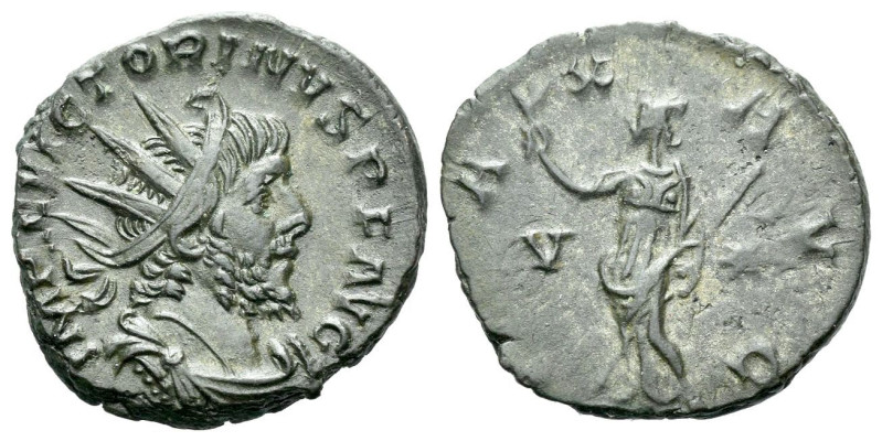 Victorinus, 268-270 Antoninianus Treveri 268-270, billon 17.00 mm., 2.98 g.
Rad...