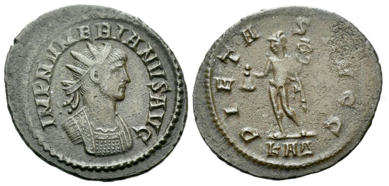 Numerian, 283-284 Antoninianus 283-284, billon 23.00 mm., 3.07 g.
Radiate, drap...