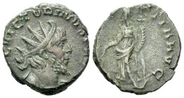 Victorinus, 268-270 Antoninianus Southern mint circa 268-270, billon 17.00 mm., 3.89 g.
Radiate, draped and cuirassed bust r. Rev. Providentia standi...