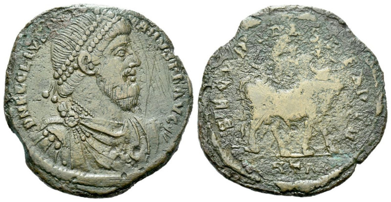 Julian II, 360-363 AE2 Antiochia circa 360-363, Æ 27.00 mm., 6.20 g.
Pearl-diad...