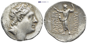 BITHYNIAN KINGDOM. Nicomedes III Euergetes (128-94 BC). AR tetradrachm (32mm, 16.8 g). Dated 177 BE (121/0 BC). Diademed head right / BAΣIΛEΩΣ EΠIΦANO...