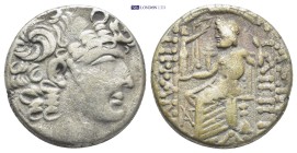 SELEUCIS & PIERIA. Antioch. Aulus Gabinius (Proconsul, 57-55 BC). Tetradrachm. (24mm, 14.0 g) Posthumous Philip I Philadelphos type. Obv: Diademed hea...