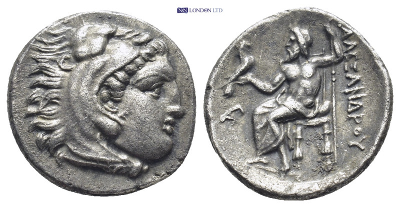 Kings of Macedon. Uncertain mint. Alexander III "the Great" 336-323 BC. Drachm A...