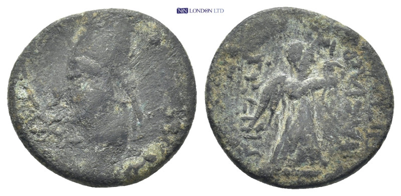 Kings of Sophene (Western Armenia), Arkathias I Æ (19mm, 3.6 g). Arkathiokerta m...