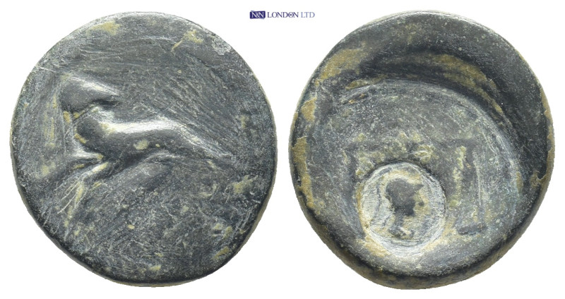 PHARAONIC KINGS OF EGYPT. Nektanebo II (361-343 BC). Ae. (17mm, 4.9 g) Obv: Ram ...